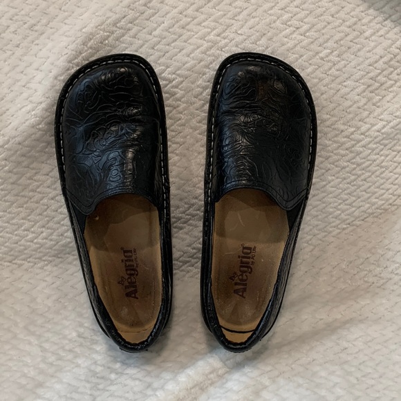 Alegria Debra Black Embossed size 39 - Picture 5 of 6